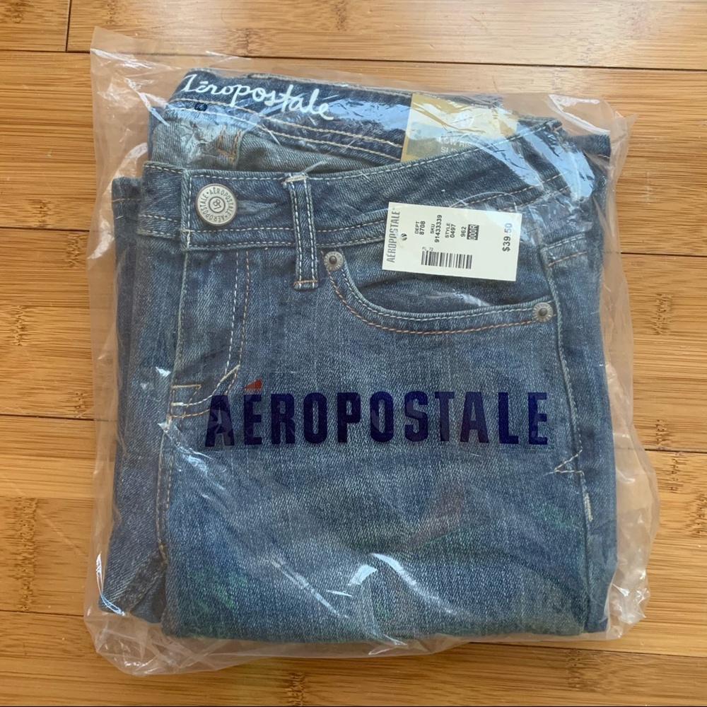 Aeropostale New Women’s Chelsea Curvy Boot Jeans - Picture 8 of 8